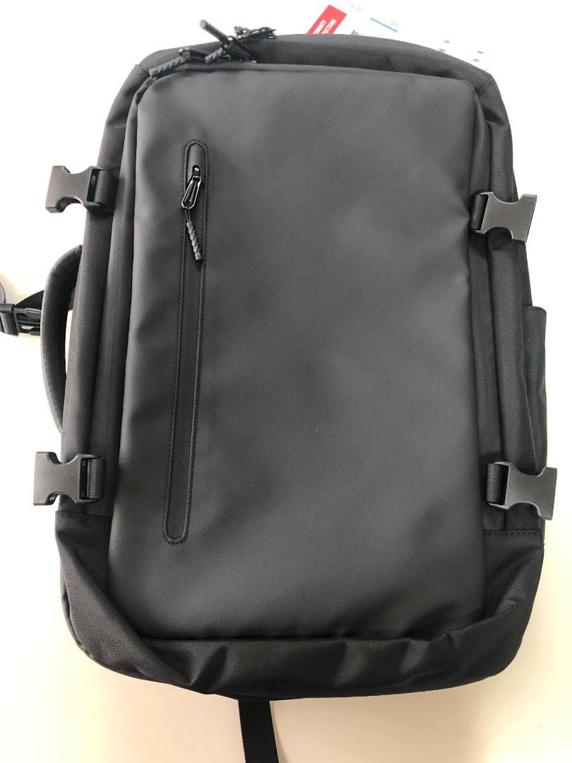 真空圧縮リュックサック(黒)　30×17×46(cm) ★ポンプ無★