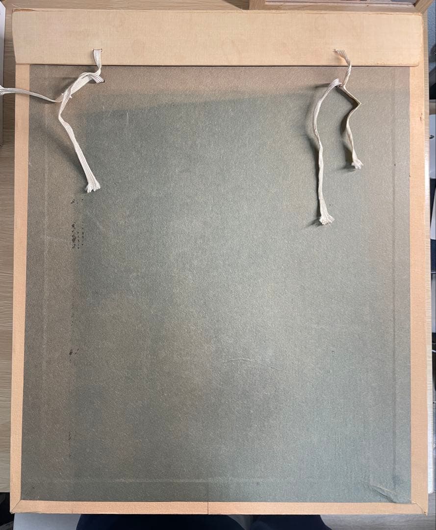 『筆先の向こう側』 – F4号 / 油彩 / 額装付き(箱つき)