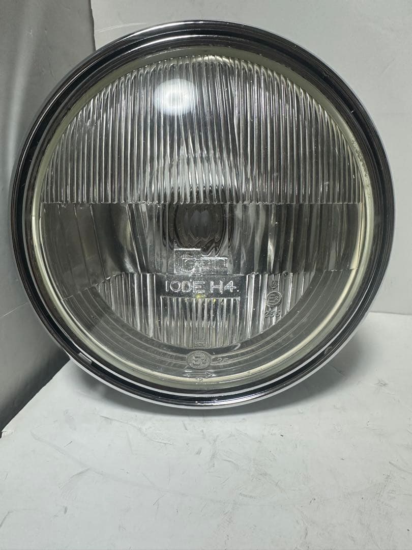 美品 希少廃盤品当時物シビエ一文字180πシビエ凸レンズ付ヘッドライトCIBIE