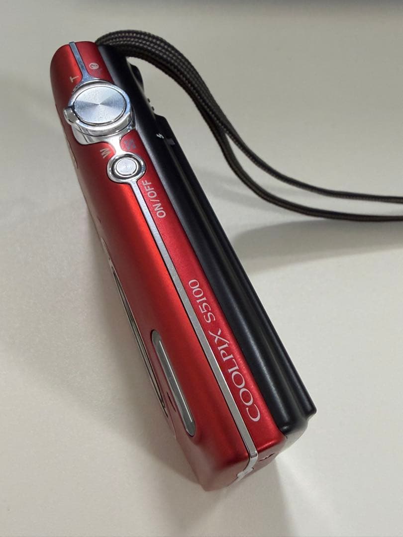 ⭐︎美品⭐︎Nicon デジタルカメラCOOLPIX S5100 レッド