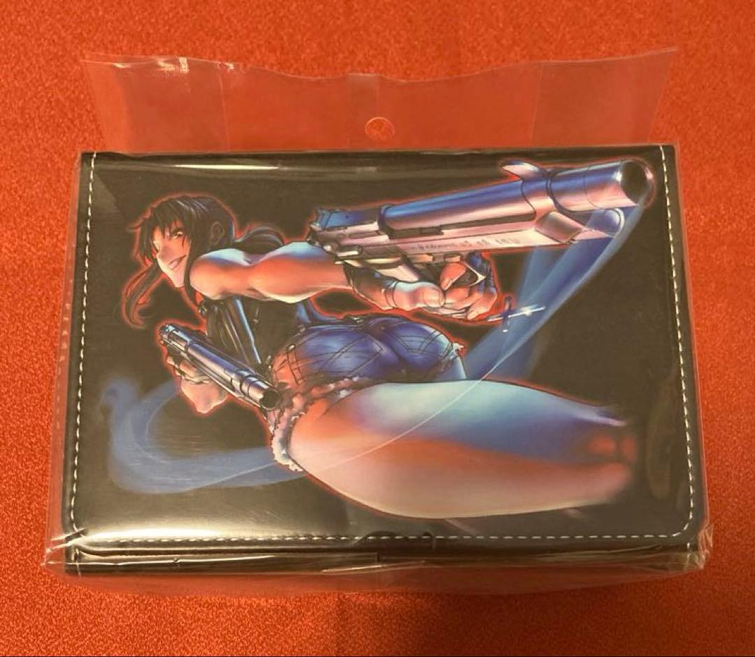 ブラックラグーン　トレカアイテムくじEX　　A賞　合皮製デッキケース　レヴィ