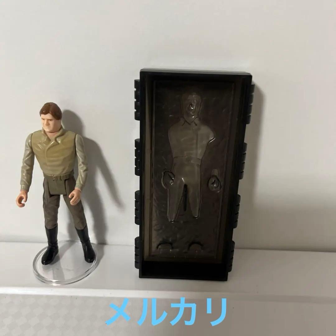 スターウォーズ　オールドケナー ハンソロ　カーボナイト　1984年