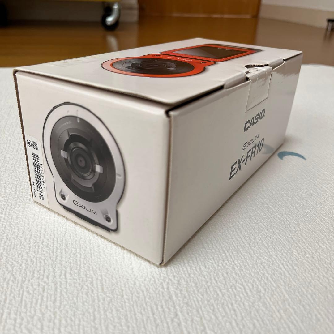 CASIO デジタルカメラ EXILIM EX-FR10 オレンジ