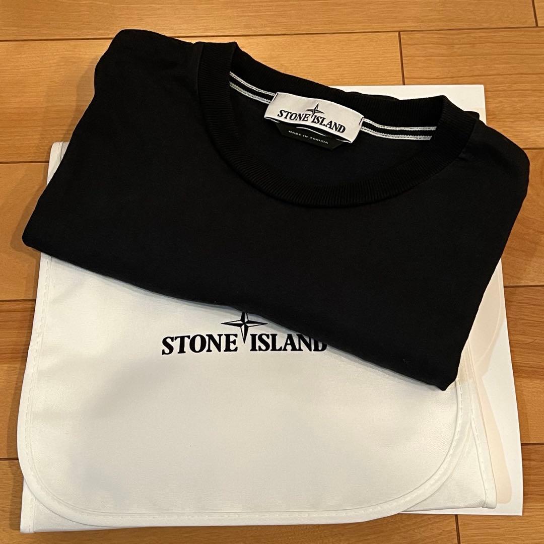★希少！肩刺繍★ストーンアイランド Tシャツ ★ネイビー S★ケース付属品有❗️