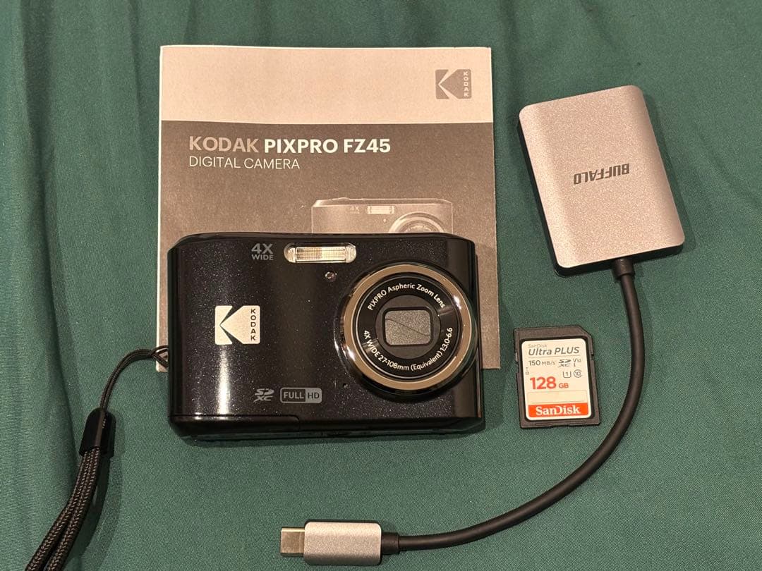 ※最終値下げ【動作確認済み】 KODAK PIXPRO FZ45BK セット売り