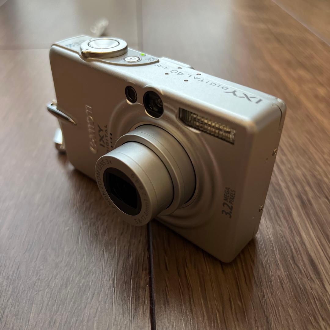 【中古】Cannon IXY DIGITAL40:充電器、電池、メモリーカード付