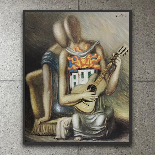 額装品/canzone/ジョルジョ デ キリコ/アートポスター