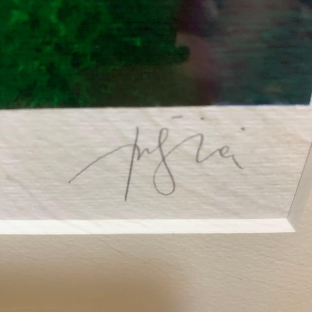 Tino Stefanoni 灯台の風景 版画　「木製イーゼル　絵画用スタンド」