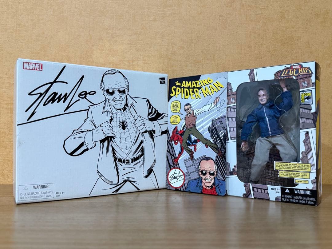 マーベルレジェンド　スタンリー　フィギュア　marvel MCU スパイダーマン