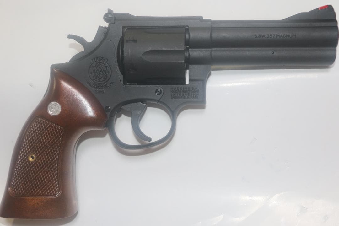 マルシン製ＨＷ樹脂製モデルガン S＆W M586 マグナム ４インチＳＰＧ合法品
