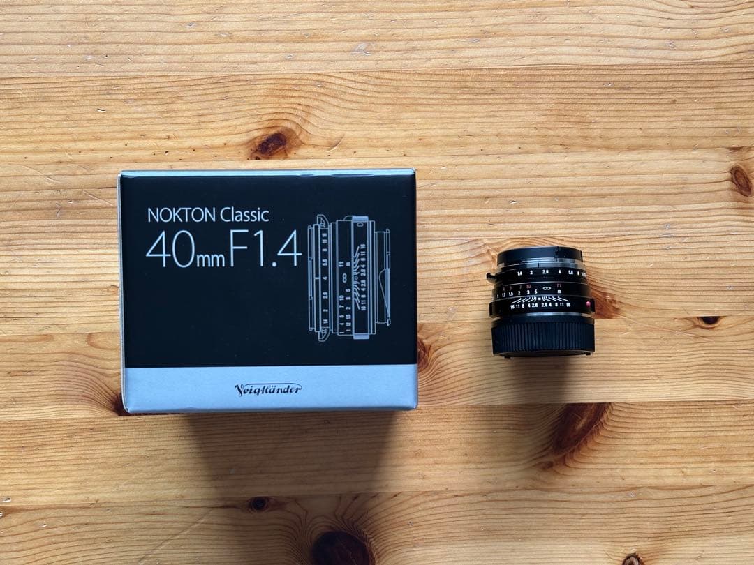 【値下げ】NOKTON Classic 40mm F1.4 SC VMマウント