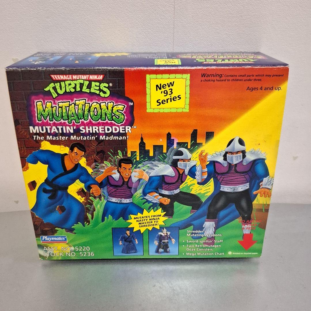 ミュータントタートルズ シュレッダー タカラ playmates フィギュア