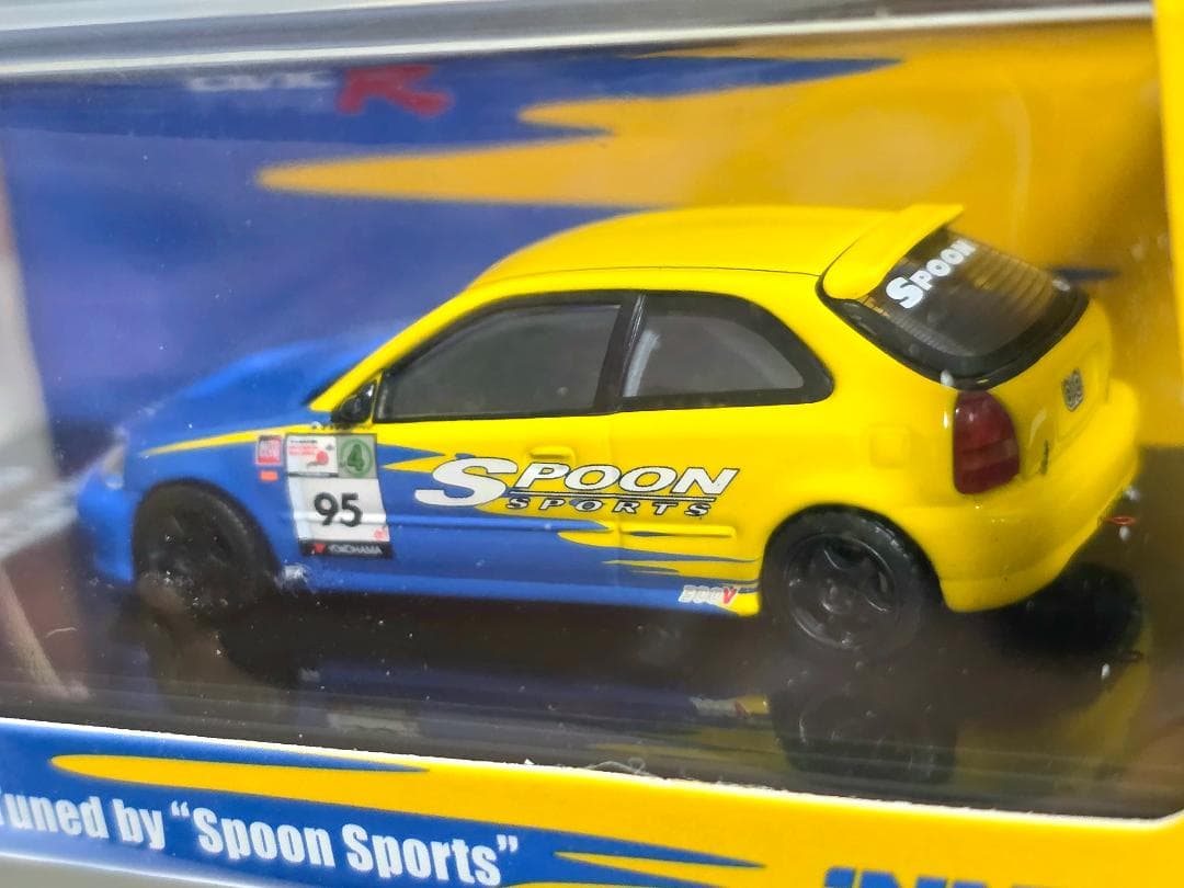 INNO64イノモデル1/64 ホンダ シビック Spoon 1セット 限定