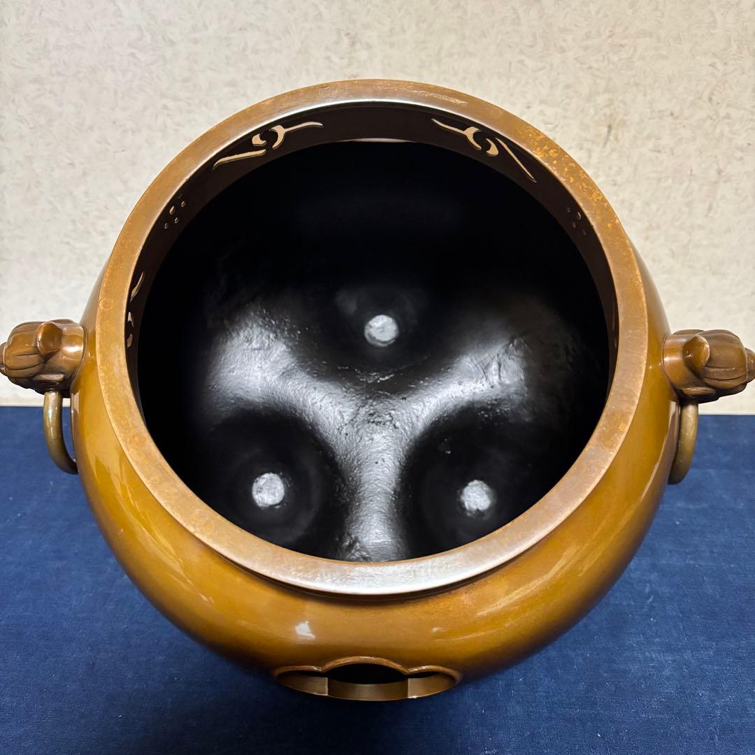 人間国宝敬典造/風炉/茶釜/電熱器/唐銅鬼面風炉釜/野々田製電熱器/敷板/茶道具