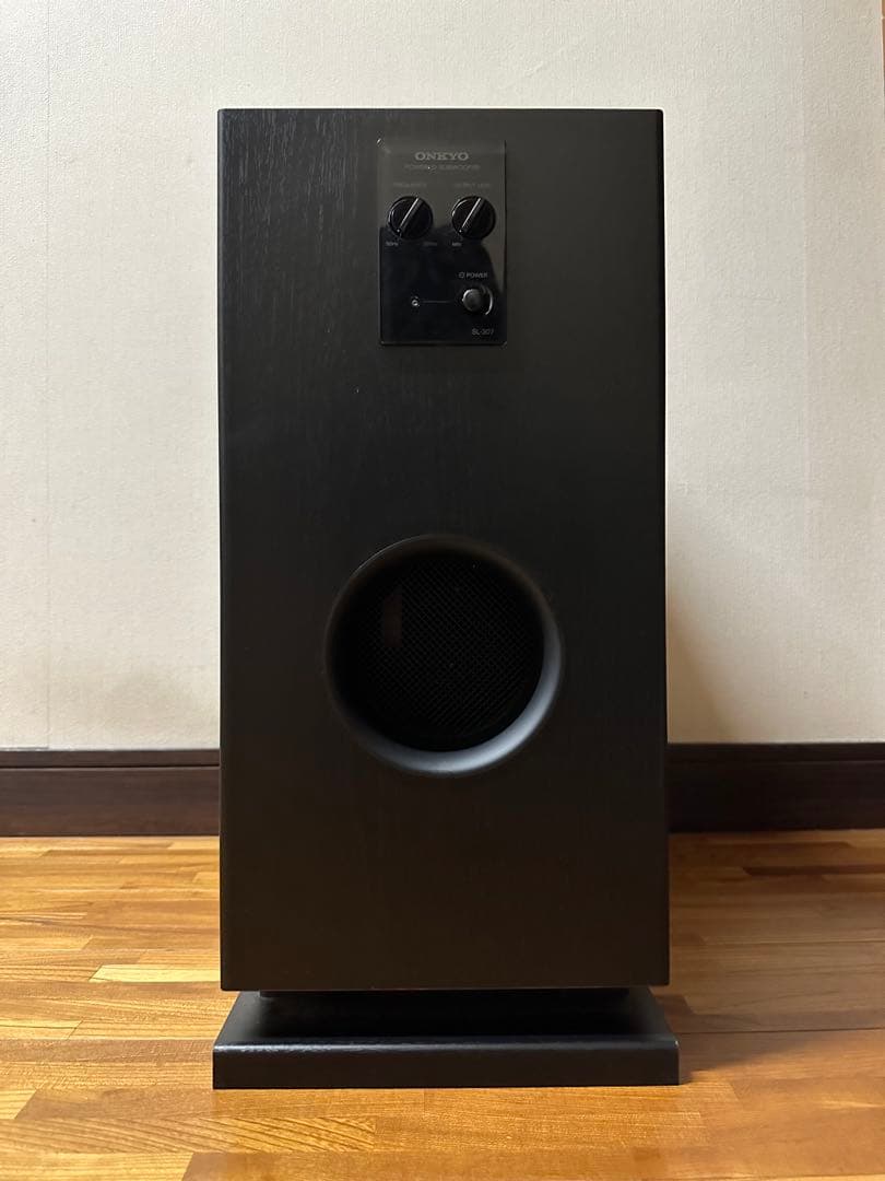 【状態動作良好】ONKYO サブウーファー SL-307