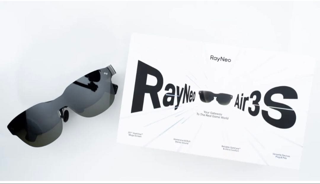 RayNeo Air3S スマートグラス ブラック
