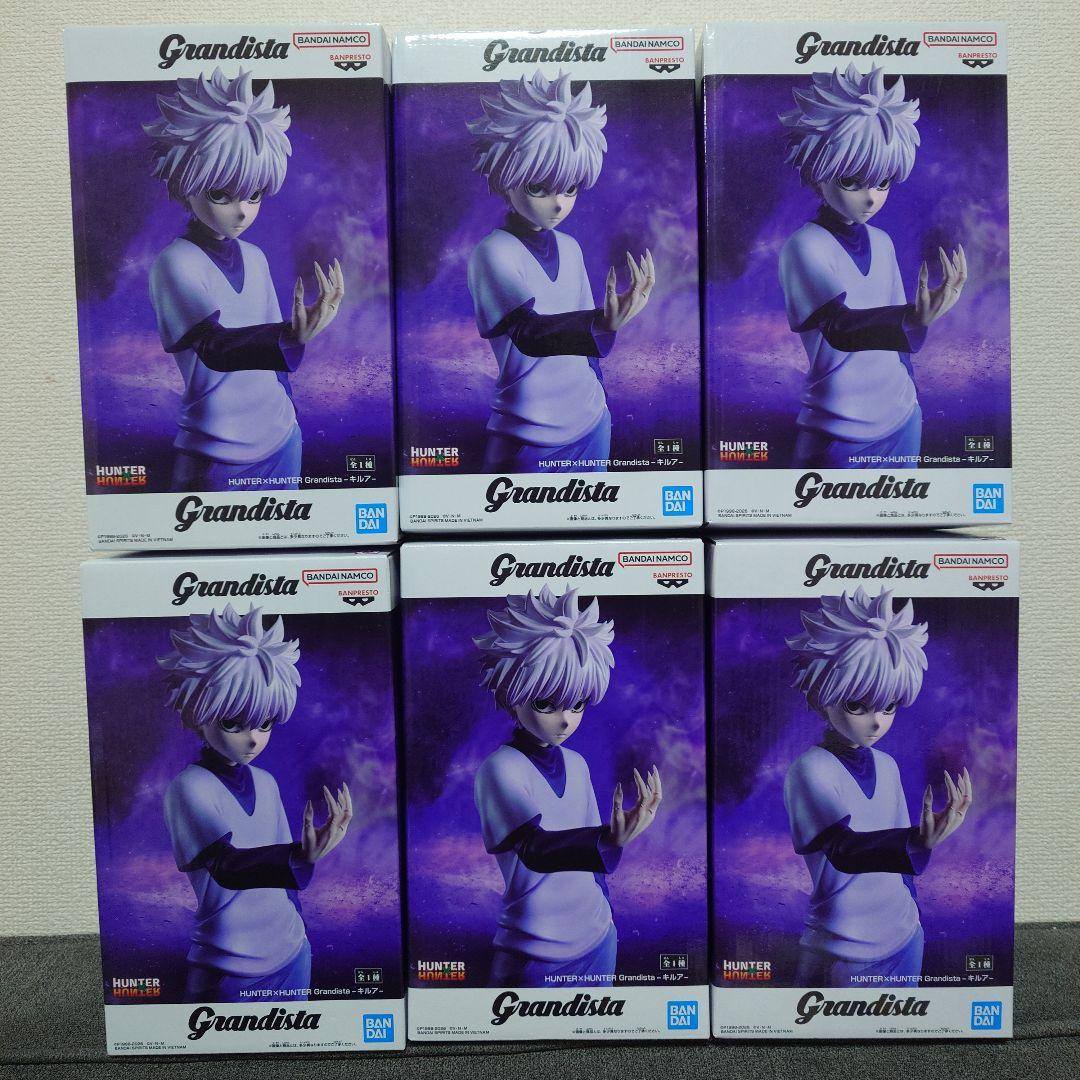 HUNTER×HUNTER　Grandista　フィギュア　キルア　計6個セット