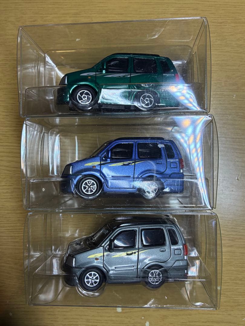 ドライブタウン スズキ ワゴンR MC アットカー プルバック 当時物 セット