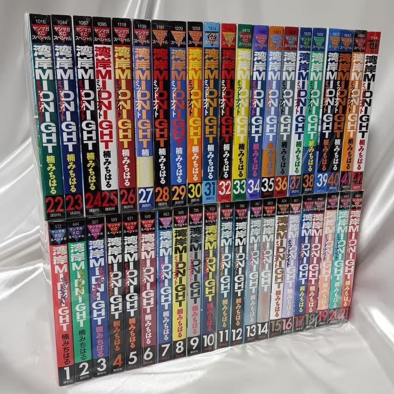 【美品！ほぼ全巻初版！湾岸midnight　全42巻】