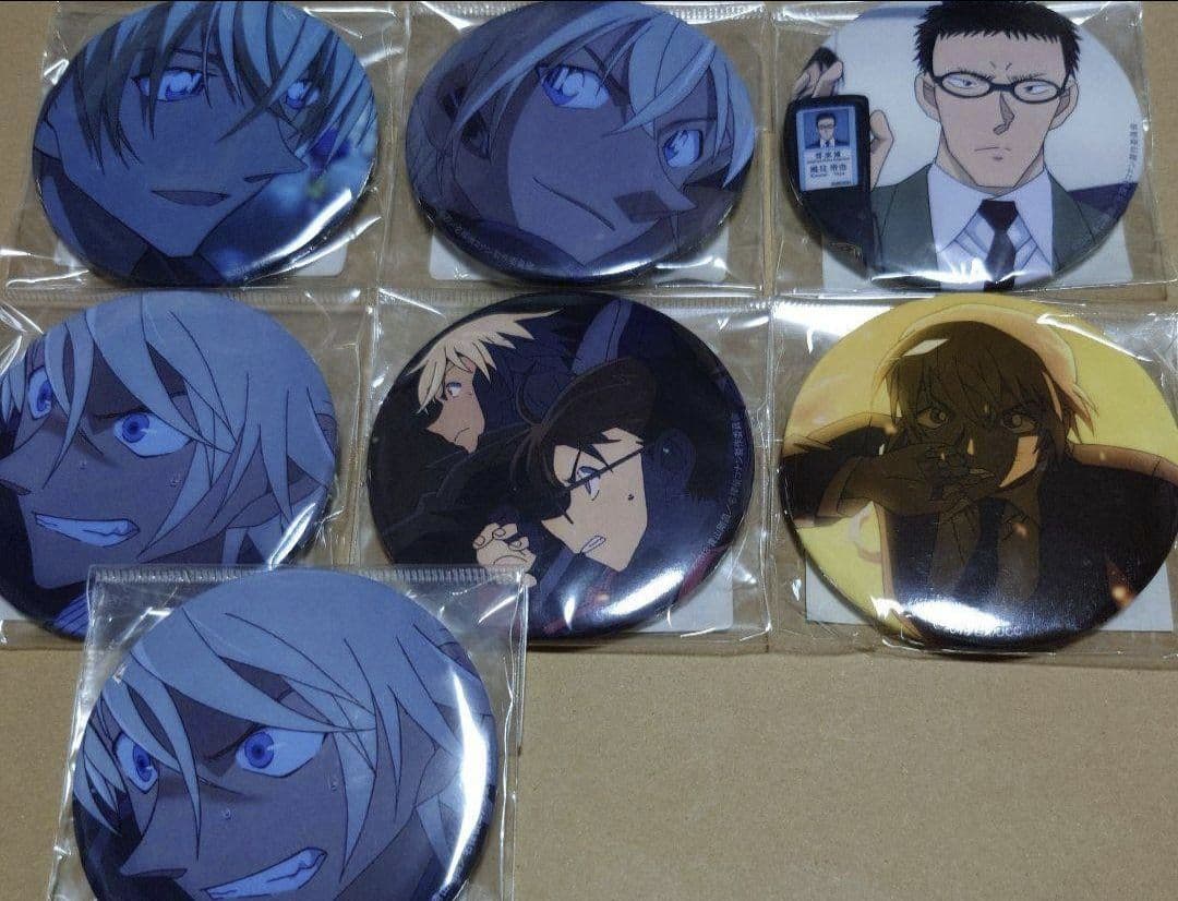 名探偵コナン 降谷零 安室透 風見 缶バッジ