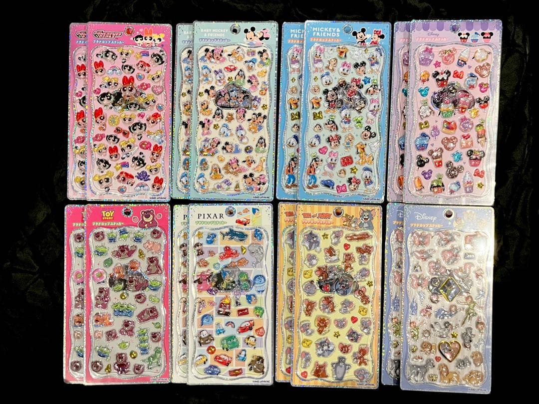 【正規品】 プチドロップステッカー　８種類　16点