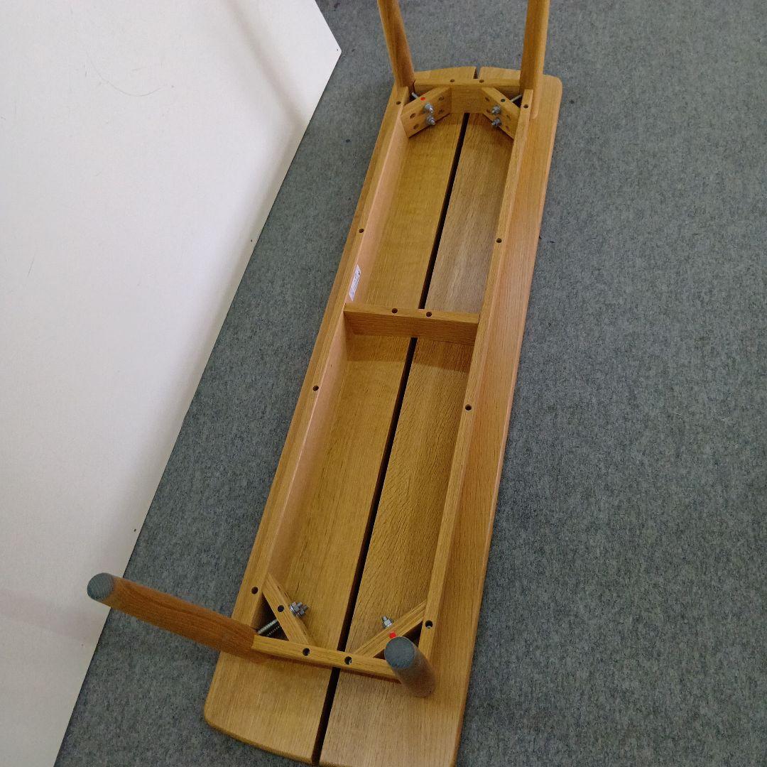 飛騨産業　ベンチ　SD662N ホワイトオーク OU 色 展示品