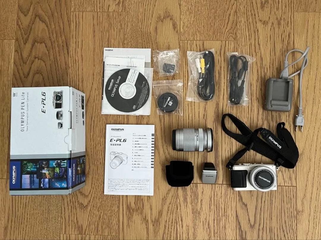 OLYMPUS PEN Lite E-PL6 ダブルズームレンズセット