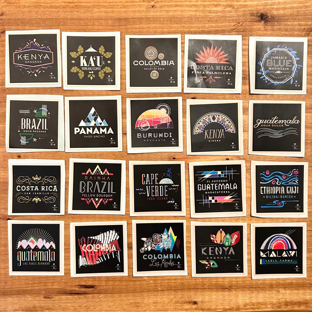 スターバックスリザーブ　スタンプシール 20枚セット