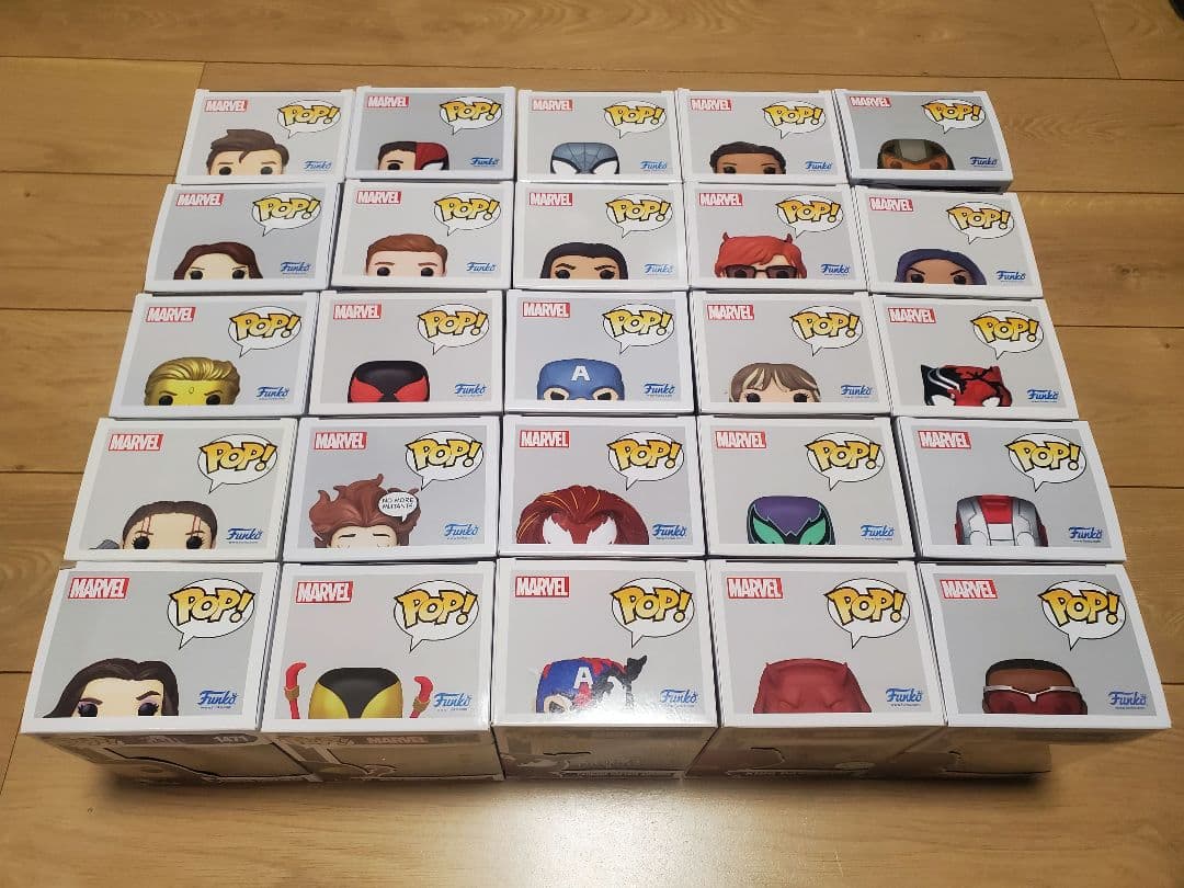 【最終価格】FunkoPOP! MARVELシリーズ 25体セット