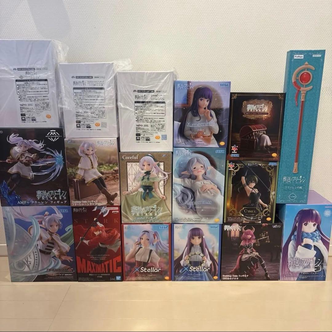 新品未開封　葬送のフリーレンフィギュア　17点セット