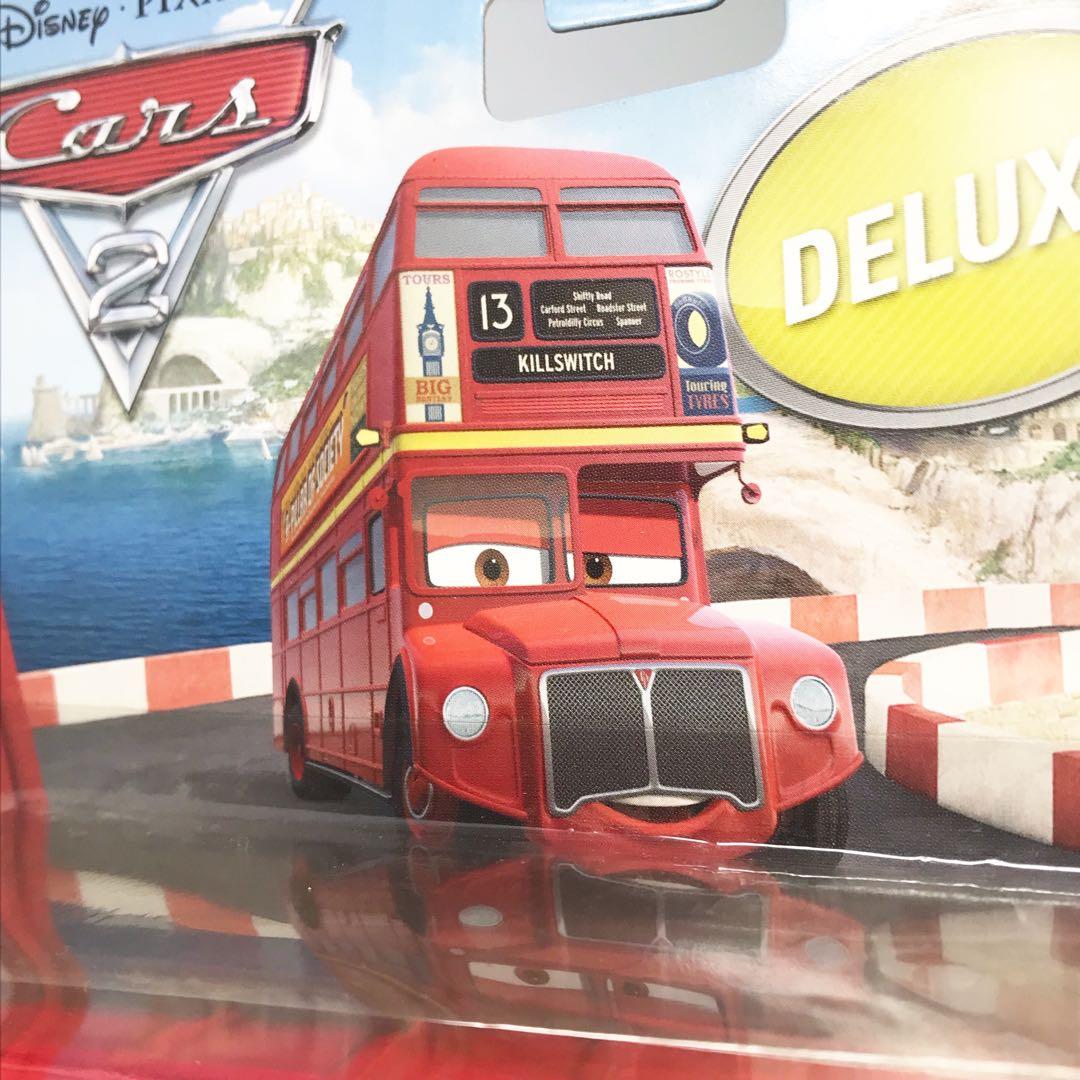 マテル製 カーズ ダブルデッカー　2階建てバス レアモデル