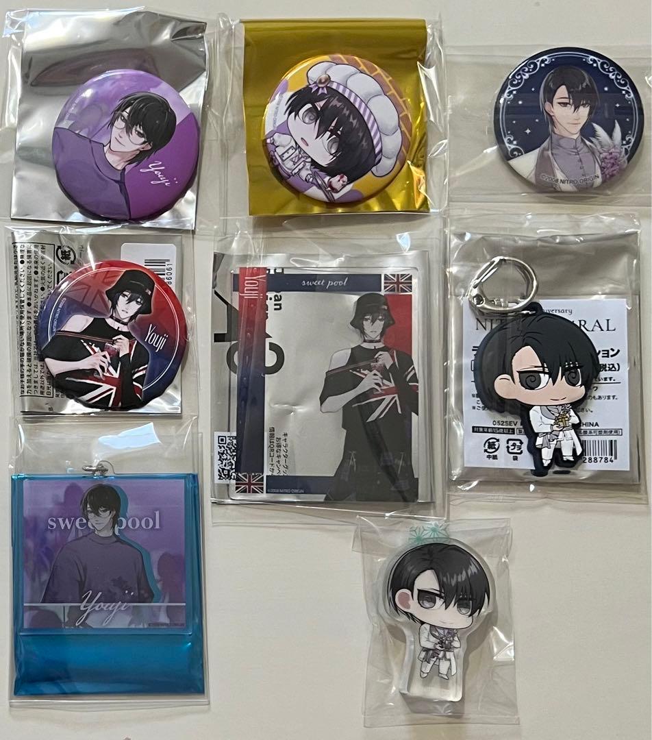 【バラ売り検討可】ニトロキラル 缶バッジ アクキー ポストカード他30点 セット