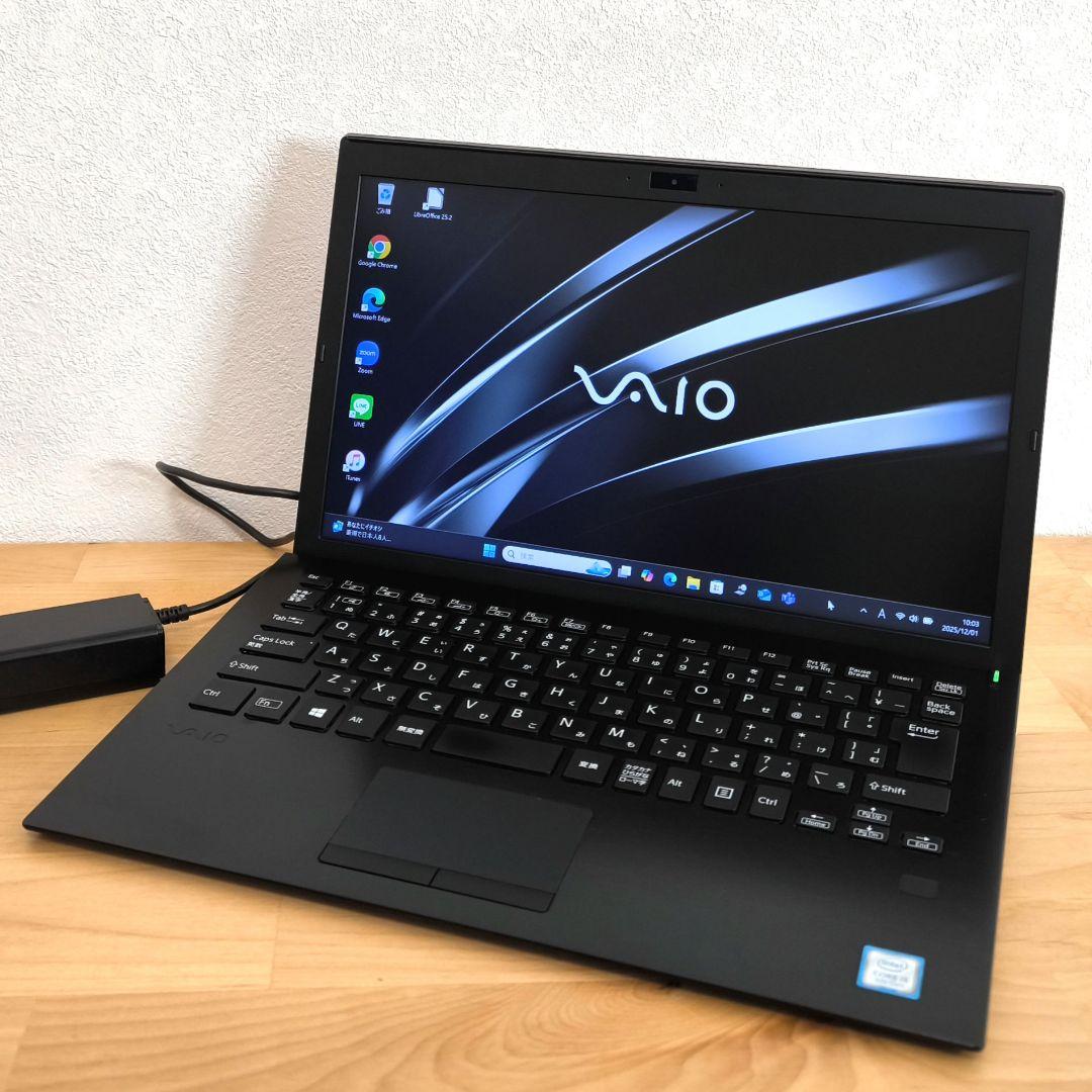 【VAIO】軽量ノートPC│Corei5第8世代｜Windows11｜カメラ付き