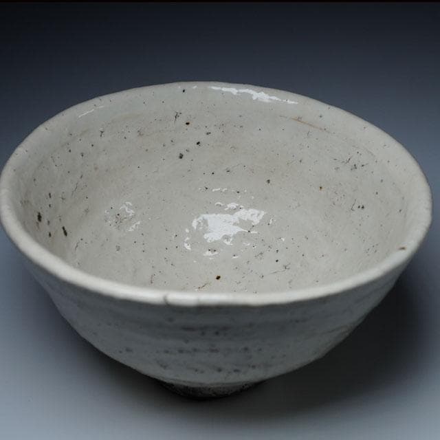 石田陶春　粉引茶碗　共箱　茶道具　丹波焼　高麗茶碗写