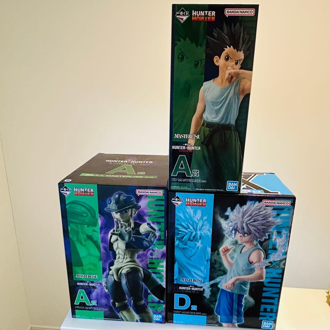ハンターハンター 一番くじ キメラアント　ゴン キルア メルエム