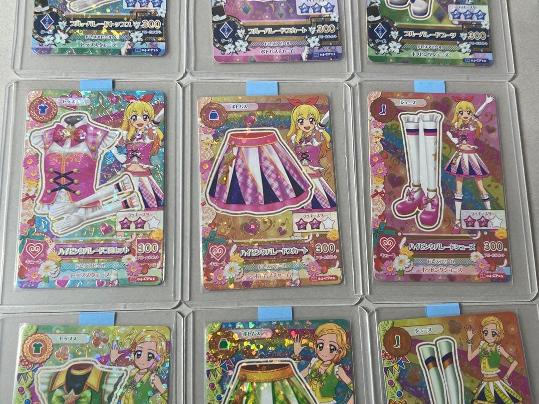 台湾版 DCDアイカツ！2016年4弾 星宮いちご 氷上スミレ 大空あかり 新条