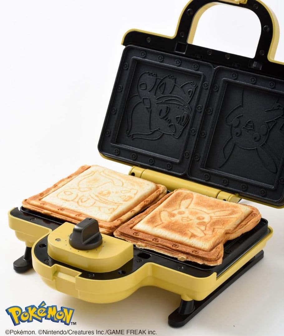 BRUNO ポケモン ホットサンドメーカー ピカチュウ ダブル ブルーノ