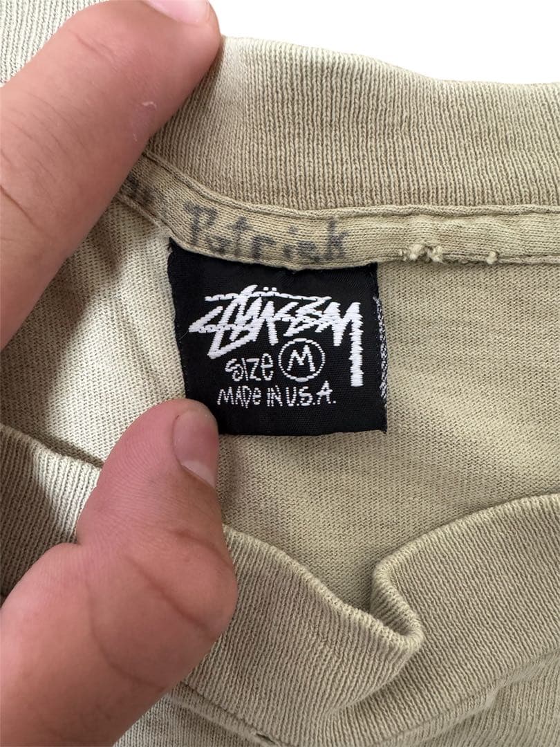 ヒ*ロ様 old stussy 80s 黒タグ 8ボール USA製 ヴィンテージ