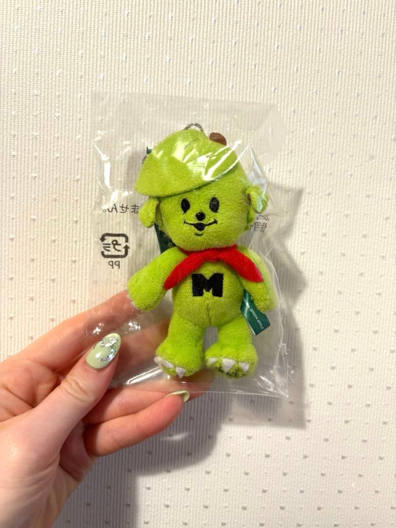 【新品未開封】FC限定メメルぬいぐるみキーホルダー　ミセスグリーンアップル