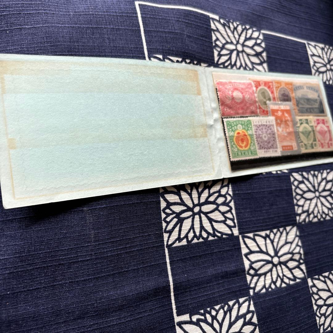 カタログ価42,750円！明治24年〜昭和3年皇室切手9種　日本初記念切手も