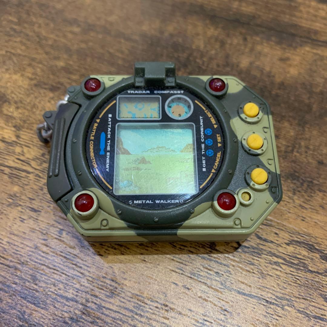 【ジャンク？】爆走戦記メタルウォーカー　万歩計　携帯ゲーム