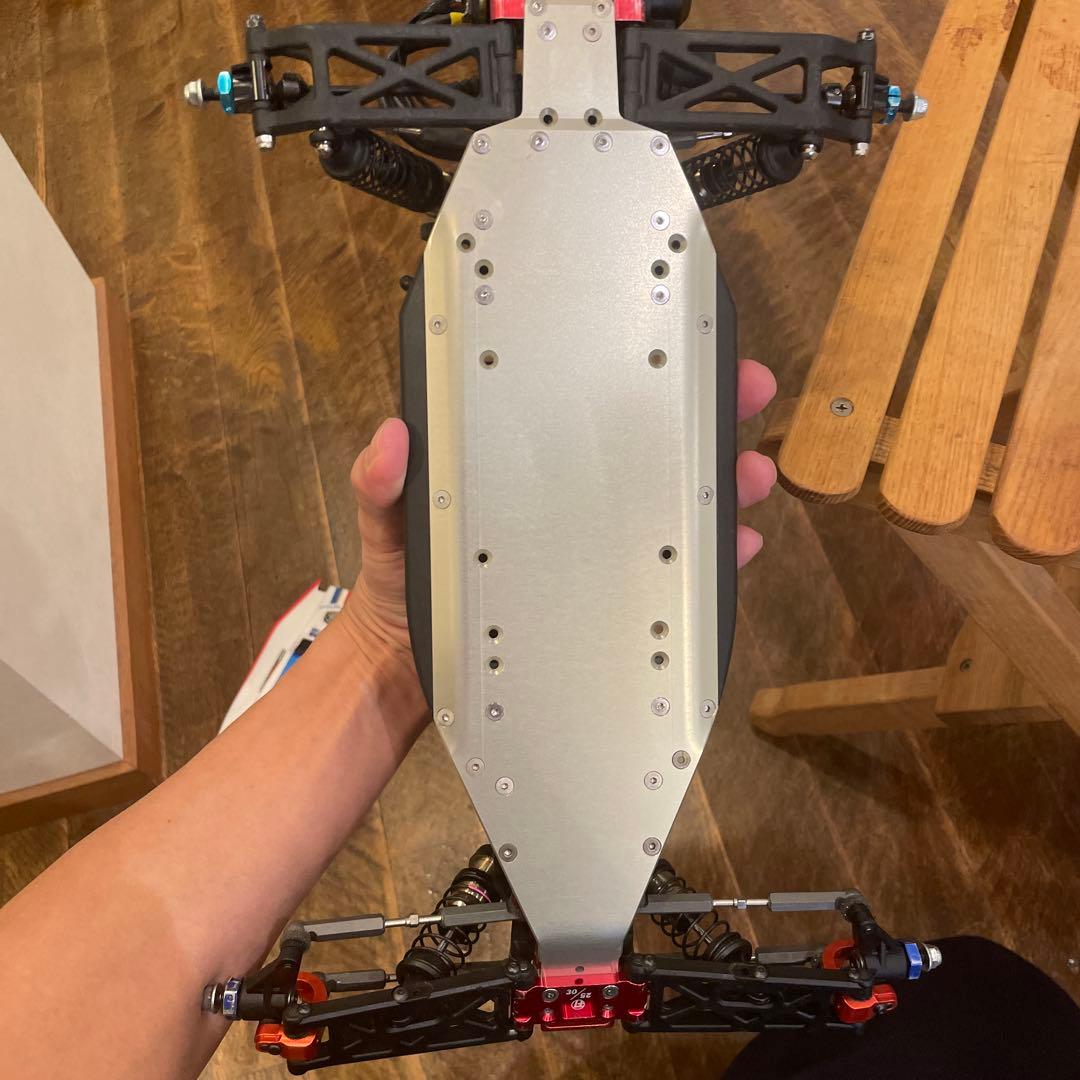 ズッタくんさん専用京商RB6 YAIBAレーシングパーツ、新品シャーシ＋シャーシ