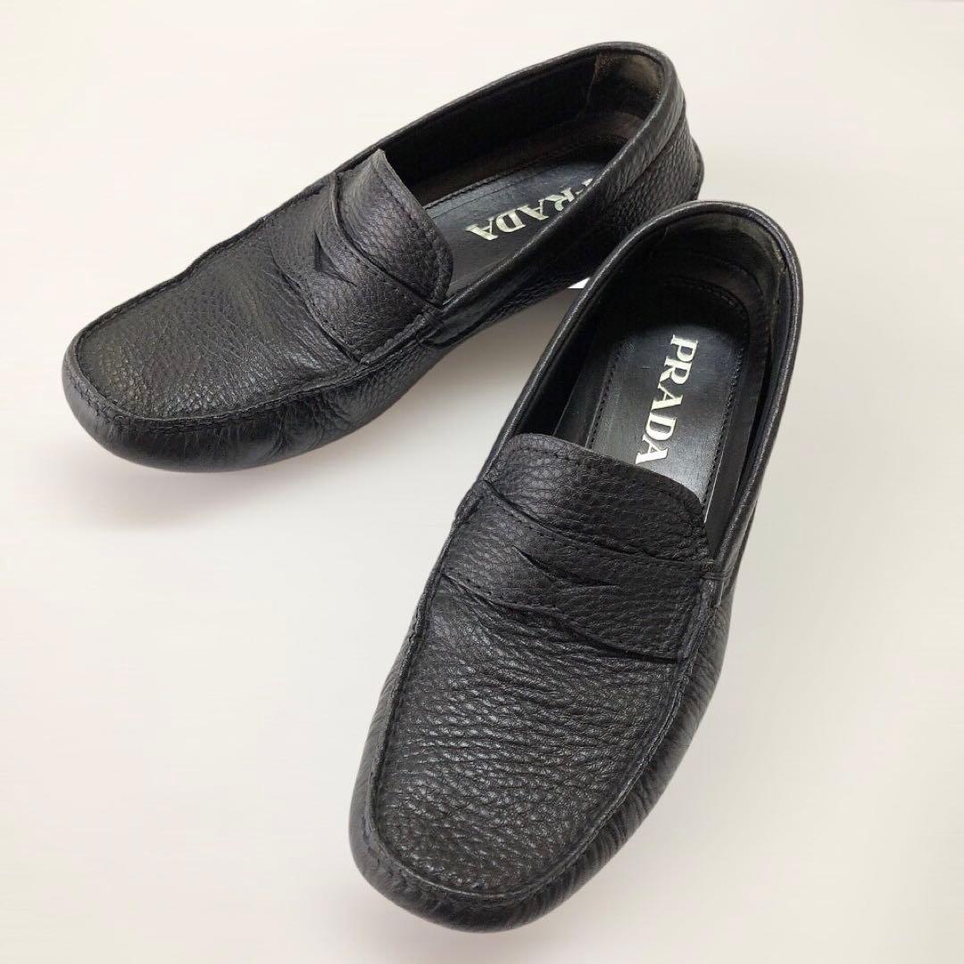 シ*ん様 【美品】PRADA プラダ　ドライビングシューズ　メンズ　フラット　5