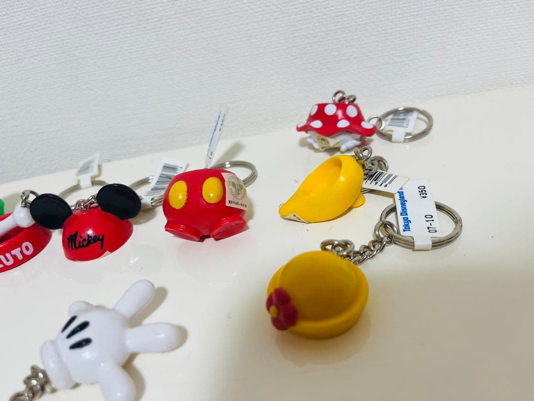 当時物 東京ディズニーランド キャラクター キーホルダー セット