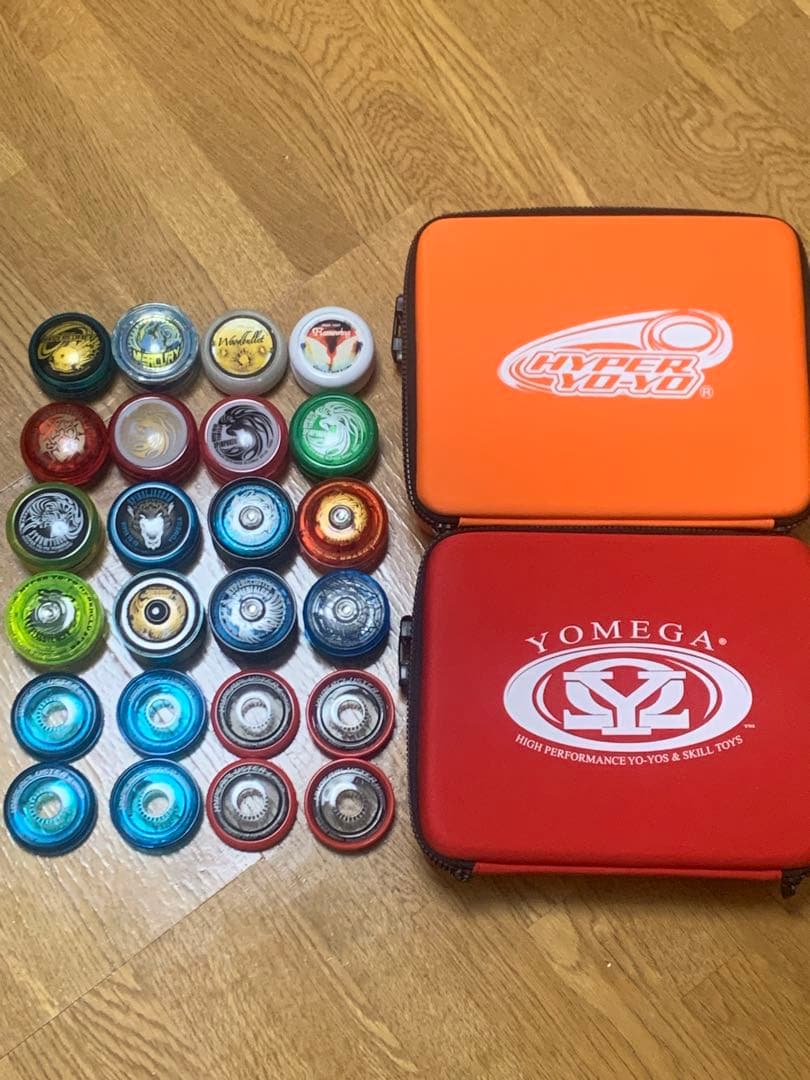 ハイパーヨーヨー/ハイパークラスター/限定/ケース 付きまとめ売りセット