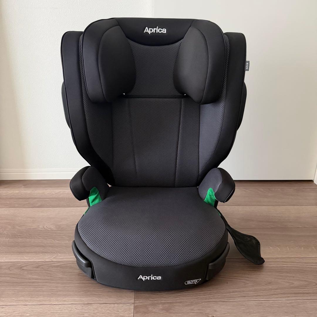 美品　アップリカ ライドクルー ISOFIX ジュニアシート　チャイルドシート1
