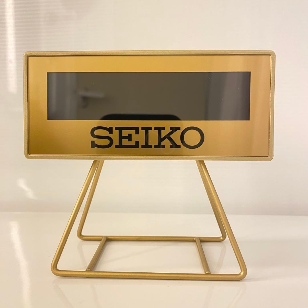 SEIKO 2025年限定版 置時計 ゴールド