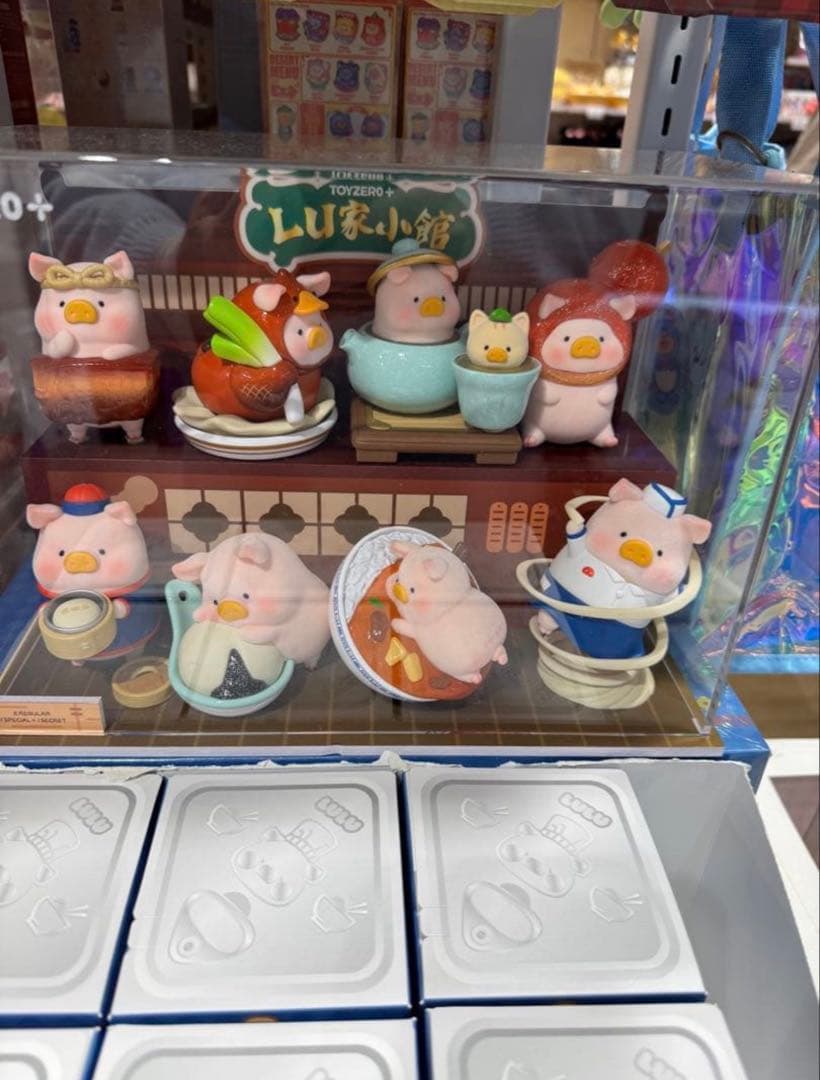 シローページ　Lulu子豚　luテーブル中華　8体ランダム　未開封箱