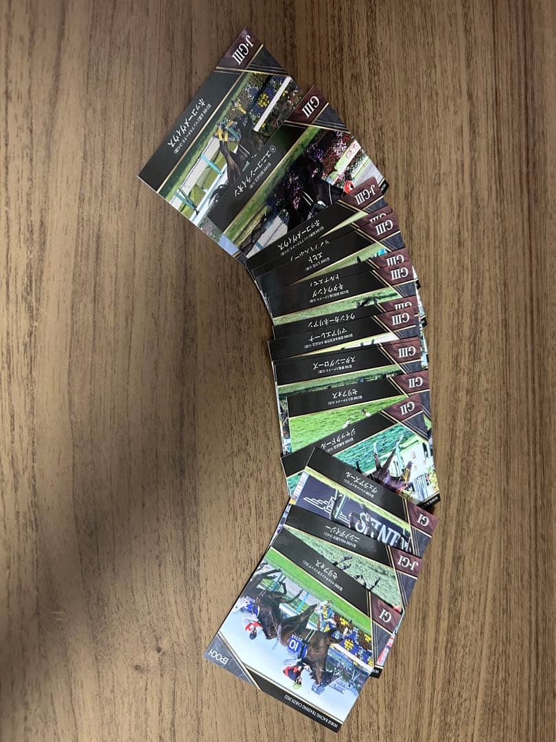 競馬色紙セット