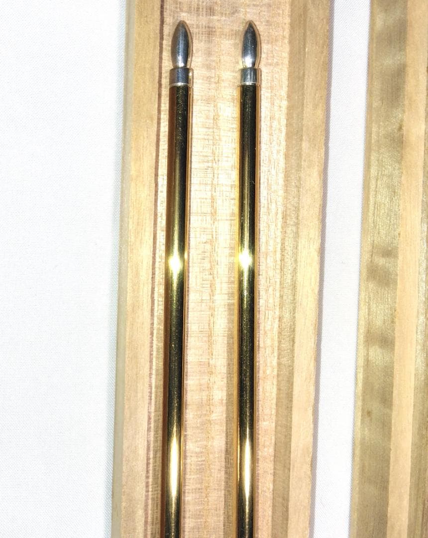 茶道具　南鐐飾火箸　金工師　木村清雲作　而妙斎好　南鐐椎ノ実頭飾火箸　美品！！